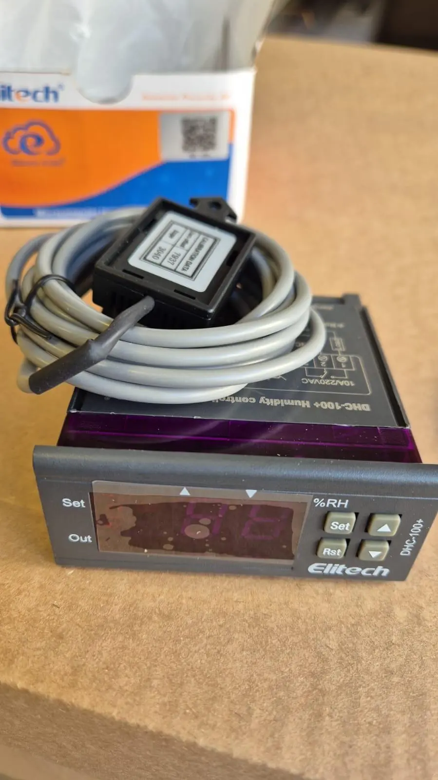 Elitech DHC-100+ Nem Kontrol Termostat